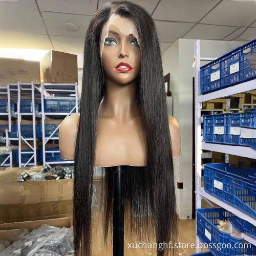 150% 180% Density Hd Full Lace Human Hair Wigs Women,Wholesale Brazilian Virgin Hair Lace Front Wig For Black Transparent Vendor